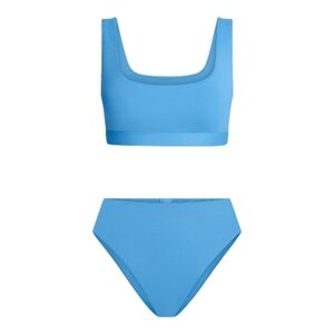 Skims Signature Swim Tank Bikini Top & Mid Waist Bottom
